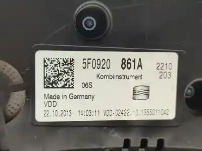 Peça sobressalente para automóvel em segunda mão quadrante por seat leon (5f1) style referências oem iam 5f0920861a  
