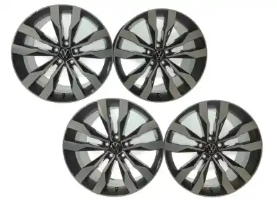 Pezzo di ricambio per auto di seconda mano set di cerchione in lega per volkswagen t-roc advance style riferimenti oem iam 2ga601025f
