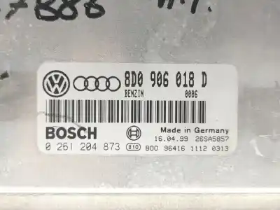 Second-hand car spare part ecu engine control for audi a4 berlina (b5) 1.8 oem iam references 8d0906018d  