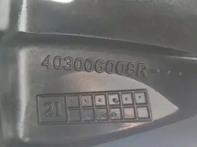 Peça sobressalente para automóvel em segunda mão jante por renault captur ii evolution referências oem iam 403002643r  