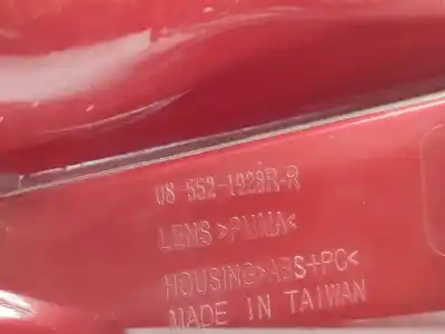 Second-hand car spare part right tailgate light for citroen c3 1.1 collection oem iam references 6351x5  