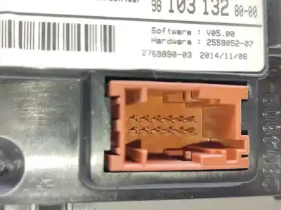 Second-hand car spare part dashboard for citroen c4 cactus business oem iam references 9810313280  