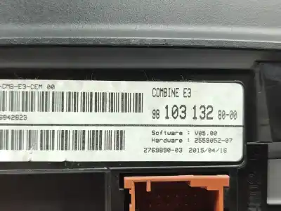 Second-hand car spare part dashboard for citroen c4 cactus shine oem iam references 9810313280  