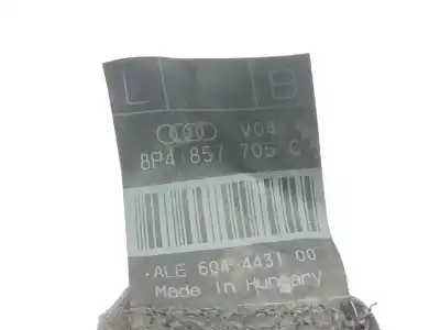 Second-hand car spare part front left seat belt for audi a3 (8p) 1.6 tdi ambiente oem iam references 8p4857705c  