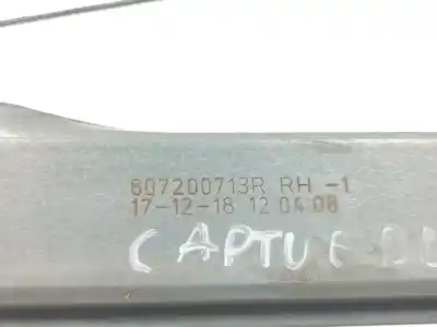 Peça sobressalente para automóvel em segunda mão elevador de vidros dianteiro direito por renault captur life referências oem iam 807200713r  