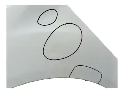 Автозапчасти б/у левое переднее крыло за ford fiesta (ccn) titanium ссылки oem iam c1bba16016aa  