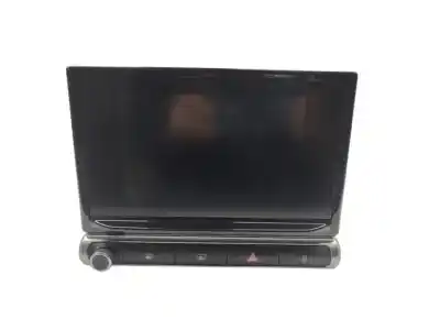 Second-hand car spare part multifunction display for citroen c3 elle oem iam references 9828476980