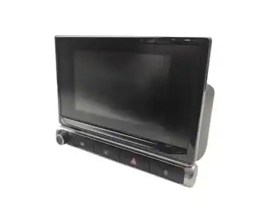 Second-hand car spare part multifunction display for citroen c3 elle oem iam references 9828476980  