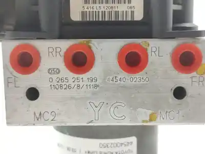 Peça sobressalente para automóvel em segunda mão abs por toyota auris luna+ referências oem iam 4454002350  
