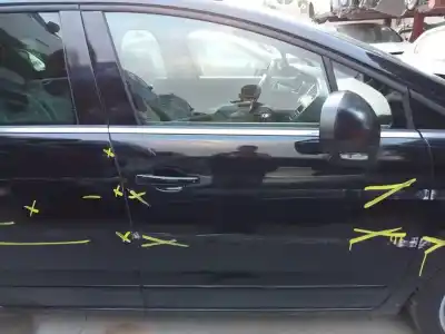 Peça sobressalente para automóvel em segunda mão porta dianteira direita por peugeot 5008 confort referências oem iam 9004av