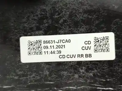 Peça sobressalente para automóvel em segunda mão reforço do pára choques traseiro por kia xceed drive referências oem iam 86631j7ca0  