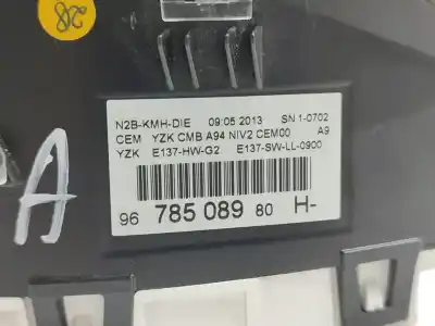 Peça sobressalente para automóvel em segunda mão quadrante por peugeot 2008 (--.2013->) active referências oem iam 9678508980  