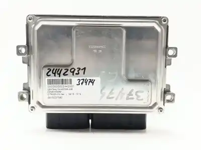 Peça sobressalente para automóvel em segunda mão centralina de motor uce por citroen c3 feel referências oem iam 9815037580  