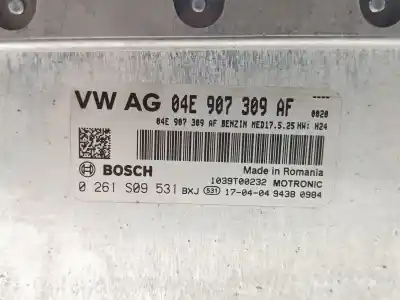 Peça sobressalente para automóvel em segunda mão centralina de motor uce por skoda fabia combi active referências oem iam 0261s09531  