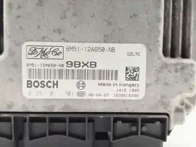Second-hand car spare part ecu engine control for ford focus c-max (cap) ambiente (d) oem iam references 6m5112a650nb  