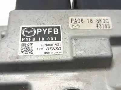 Second-hand car spare part ecu engine control for mazda cx-3 evolution oem iam references 2798001931  