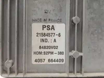 Second-hand car spare part ecu engine control for citroen c3 pluriel 1.4 oem iam references 9642222380  
