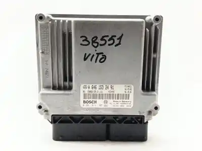 Second-hand car spare part ecu engine control for mercedes-benz vito (w639) basic, combi 115 cdi compacto (639.601) oem iam references 0281012105