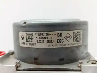 Pezzo di ricambio per auto di seconda mano abs per dacia dokker stepway essential riferimenti oem iam 476600078r  