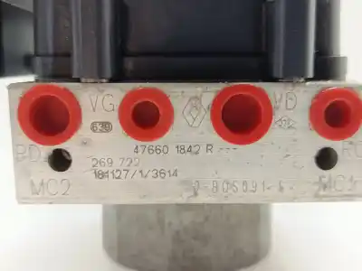 Pezzo di ricambio per auto di seconda mano abs per renault captur life riferimenti oem iam 476601842r  
