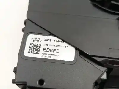 Peça sobressalente para automóvel em segunda mão comandos de alavanca por ford fiesta vi (cb1, ccn) 1.5 tdci referências oem iam 8a6t13n064ah  