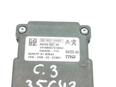 Pezzo di ricambio per auto di seconda mano telecamera per citroen c3 elle riferimenti oem iam 9828694780  