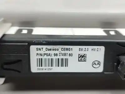 Second-hand car spare part interior light for citroen c4 cactus business oem iam references 96781445bj  