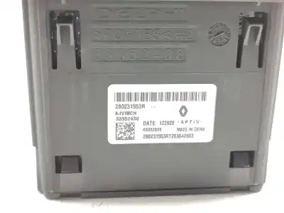Second-hand car spare part electronic module for renault arkana (eu version) equilibre oem iam references 280231553r  