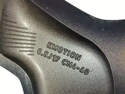 Peça sobressalente para automóvel em segunda mão jante por renault captur life referências oem iam 403008598r  403001973r