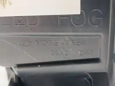 Second-hand car spare part left fog light for kia optima drive oem iam references 92201d4100  