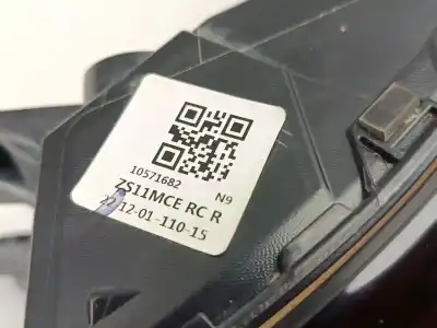 Second-hand car spare part right tailgate light for mg zs luxury oem iam references 10571682  