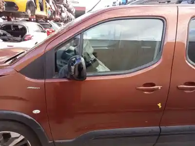 Автозапчасти б/у ЛЕВАЯ ПЕРЕДНЯЯ ДВЕРЬ за PEUGEOT RIFTER 1.5 BLUEHDI 130 ссылки OEM IAM 9856199780  