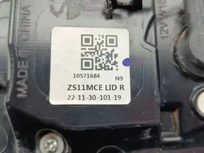 Second-hand car spare part interior rear right light for mg zs luxury oem iam references 10571684  