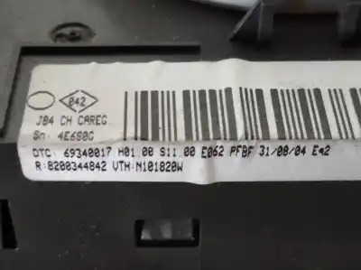Peça sobressalente para automóvel em segunda mão comando de sofagem (chauffage / ar condicionado) por renault scénic ii (jm0/1_) 1.9 dci (jm0g, jm12, jm1g, jm2c) referências oem iam 8200344842  