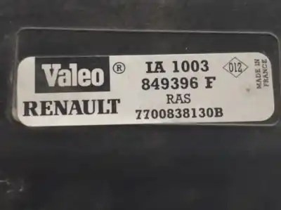 Автозапчастина б/у інтеркулер для renault megane i scenic (ja0) f9q730 посилання на oem iam 7700838130  