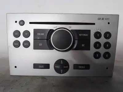 Second-hand car spare part audio system / radio cd for opel corsa c [z12xep oem iam references 13167830