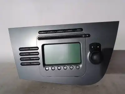 Peça sobressalente para automóvel em segunda mão sistema de áudio / rádio cd por seat leon (1p1) bxe referências oem iam w01p035186b  