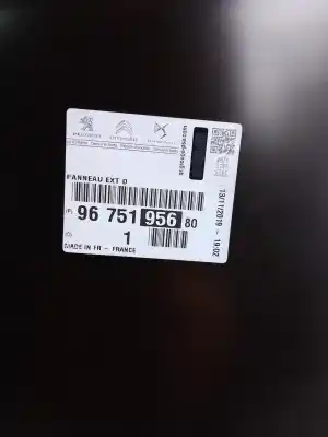 Автозапчастина б/у передні праві двері для citroen c-elysée exclusive посилання на oem iam 9675195680  