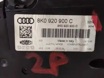 Автозапчасти б/у приборная доска за audi a4 b8 (8k2) 2.0 tdi ссылки oem iam 8k0920900c  