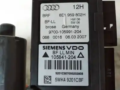 Автозапчасти б/у мотор стекла переднего правого за audi a4 b7 avant (8ed) 2.0 tdi ссылки oem iam 8e1959802  