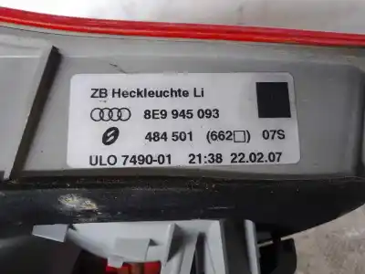 Автозапчасти б/у левый задний фонарь за audi a4 b7 avant (8ed) 2.0 tdi ссылки oem iam 8e9945093  