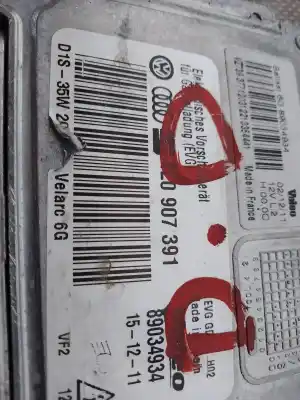 Peça sobressalente para automóvel em segunda mão balastro de xenon por seat altea xl (5p5) family referências oem iam 4l0907391 4l0907391 