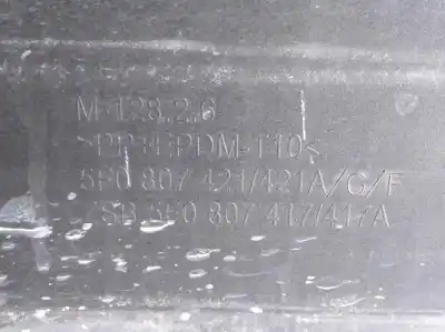 Pezzo di ricambio per auto di seconda mano paraurti posteriore per seat leon (5f1) seat leon cupra riferimenti oem iam 5f0807421  