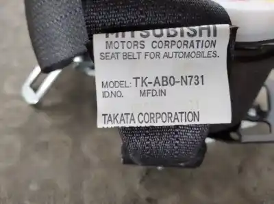 Автозапчастина б/у задній правий ремін безпеки для peugeot ion (1 desde 08/2010) ion motor de 47kw zky посилання на oem iam tkabon731  