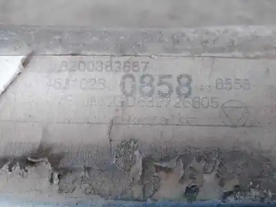Second-hand car spare part front bumper reinforcement for renault scenic ii (jm) f9q812 oem iam references 8200383687  