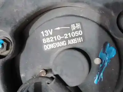 Автозапчастина б/у електро вентилятор для ssangyong kyron d20dt посилання на oem iam 8821021050  