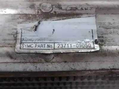 Second-hand car spare part intercooler for ssangyong kyron d20dt oem iam references 2371109050  