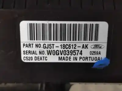 Автозапчастина б/у клімат-контроль для ford kuga (cbs) 1.5 ecoboost cat 120 cv / 88 kw посилання на oem iam gj5t18c612ak  