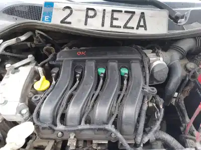 Gebrauchtes Autoersatzteil kompletter motor zum renault megane 1.6 g coupe (k4ma7)-16v oem-iam-referenzen g/k4md8  