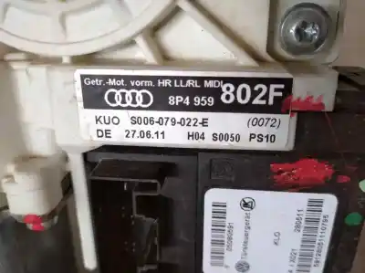 Автозапчастина б/у регулятор скла заднього правого для audi a3 (8p1) 2.0 tdi 16v посилання на oem iam 8p4959802f  